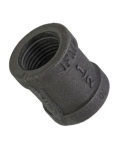1/2" BLACK MALLEABLE COUPLING