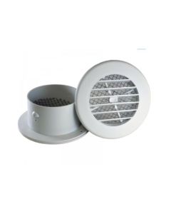 ROTAIRE UNDER EAVE VENT 4" WHITE