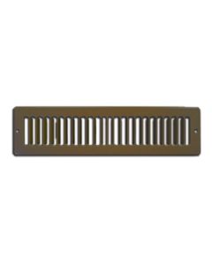 10 X 2 TOE SPACE GRILLE BROWN