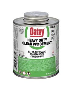 16-OZ HEAVY DUTY CLEAR PVC CEMENT