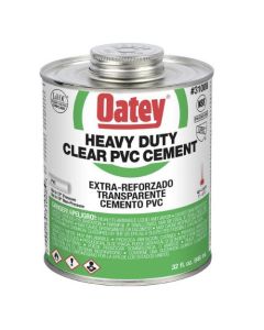 32-OZ HEAVY DUTY CLEAR PVC CEMENT